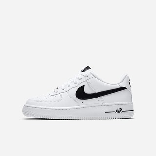 Pantofi Casual Nike Air Force 1 Baieti Albi Negrii | BYUL-01689